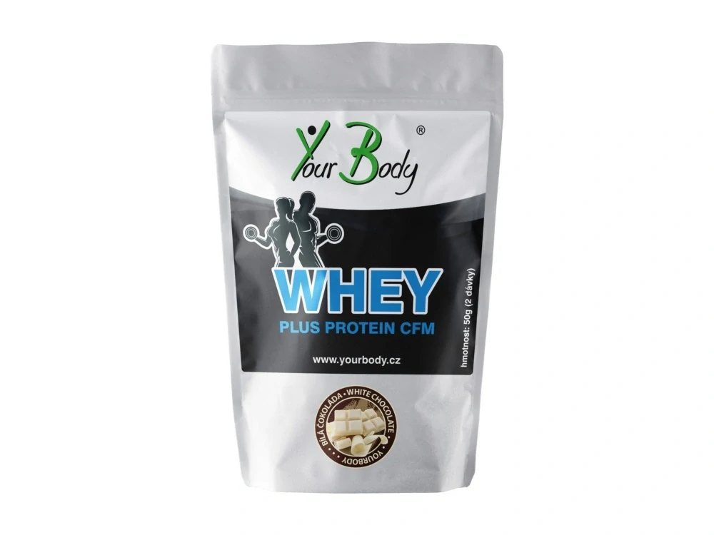 WHEY PLUS PROTEIN Bílá čokoláda 50g