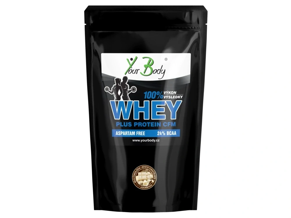 WHEY PLUS PROTEIN Bílá čokoláda 1kg