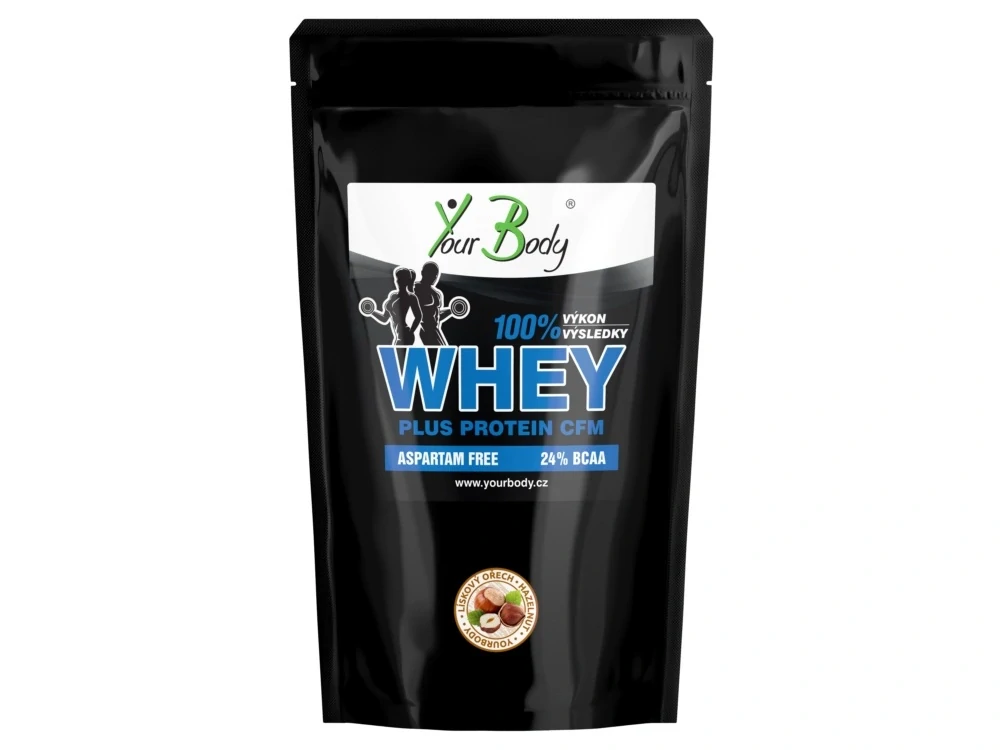 WHEY PLUS PROTEIN Lískový ořech 1 Kg