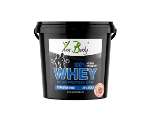 WHEY PLUS PROTEIN Jahoda 4,5 Kg