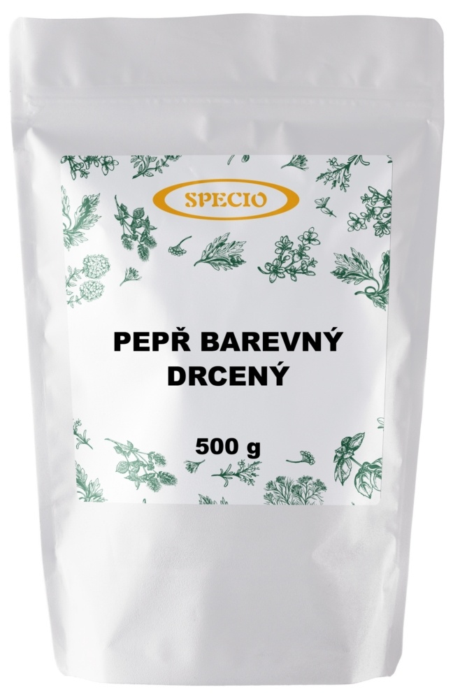 Pepř barevný drcený 500g