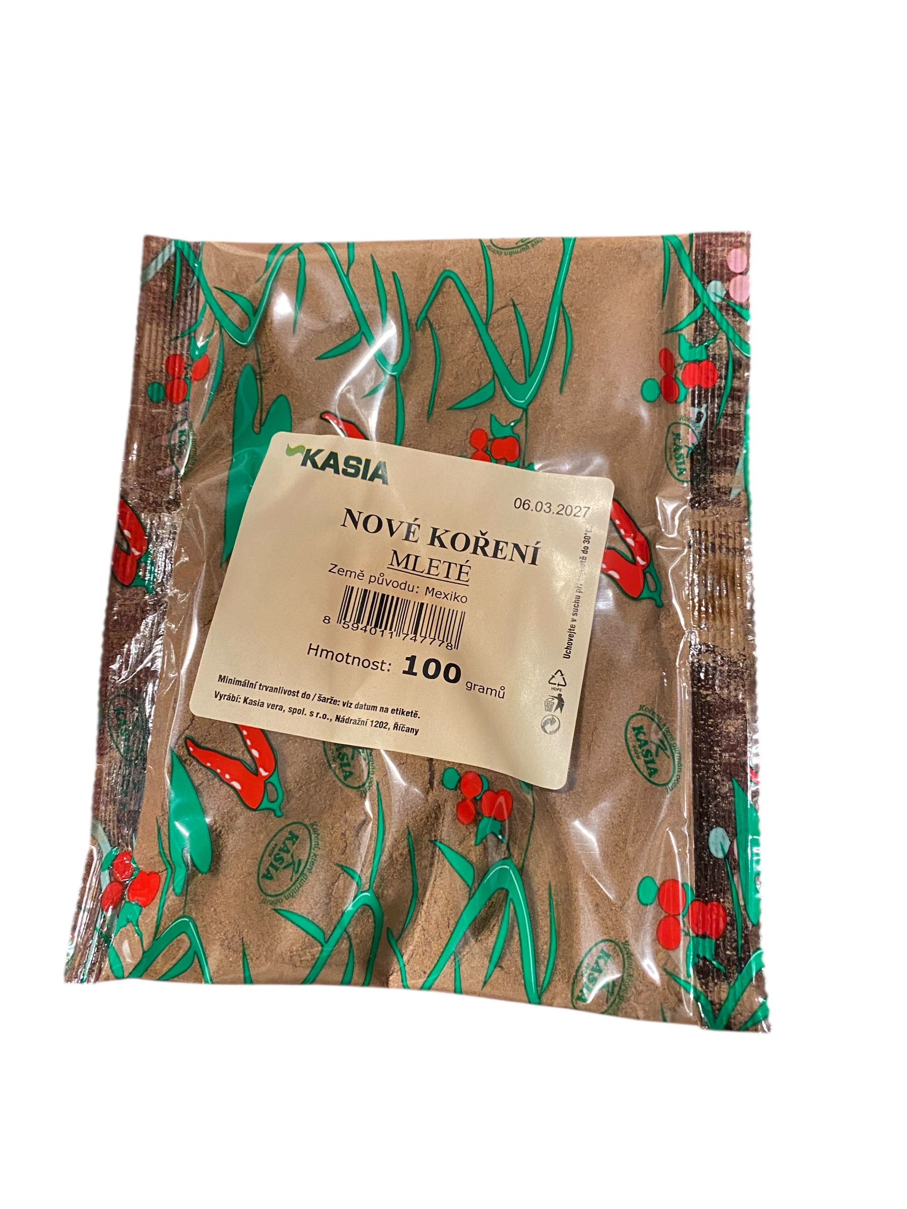 Kasia - Nové koření mleté 100 g