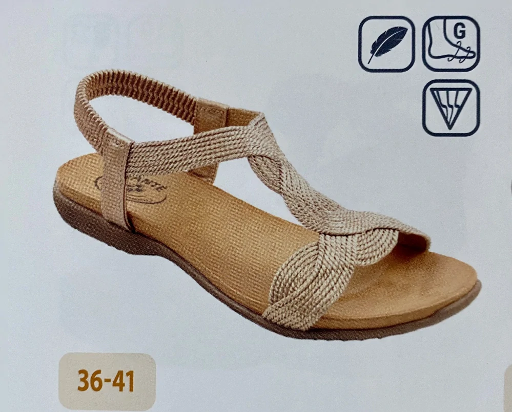 Letní vycházková obuv SANTÉ CR/23572 BRONCE