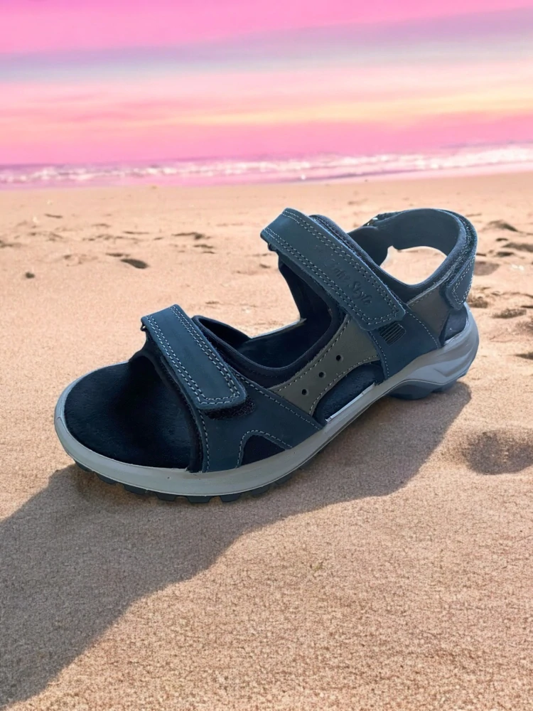 Dámská vycházková obuv sandál  SANTÉ IC/559360 AZURO